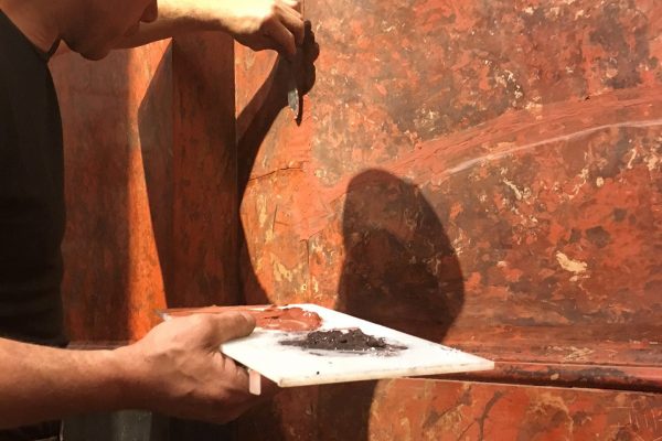 New England Foundry restores 17th-Century scagliola.