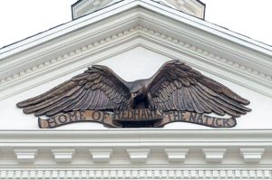 Plaque of the Natick's Redhawks made by Buccacio Sculpture Services - Plaques in Massachusetts