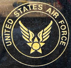 Vietnam Memorial Etched Granite Seals Plaque (US Air Force) by Buccacio Sculpting Services