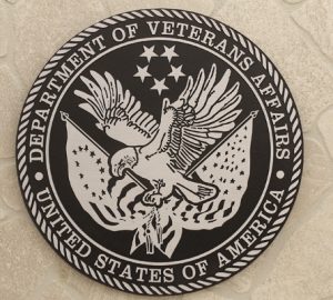 Department of Veterans Affairs' Etched Plaque