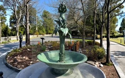 Restoring Anne Whitney’s Historic Child with Calla Lily Leaves Fountain